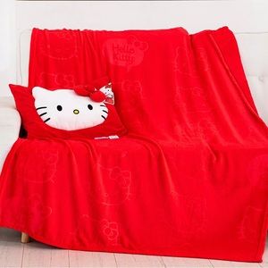 Hello Kitty Pocket Pillow & Throw Set.